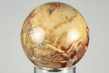 Polished Maligano Jasper Sphere - Indonesia #194480-1
